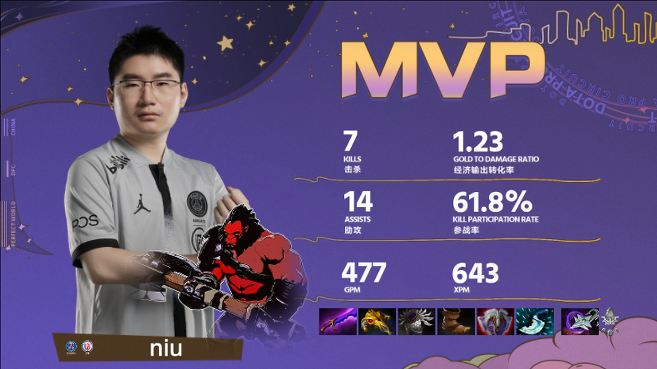 PSG碾压LGD，Xiaohu开启传奇时刻宿命之战成都决赛之夜，成为赛场最大亮点的简单介绍